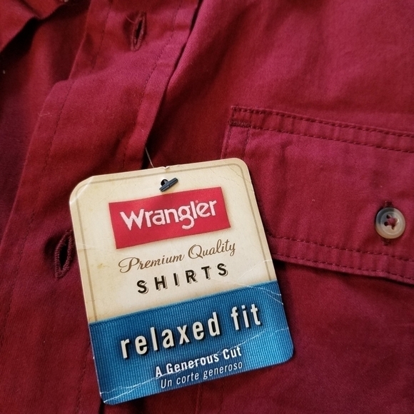NWT Wrangler shirt, sz S - Picture 4 of 6